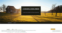 Desktop Screenshot of jungeslandleben.com